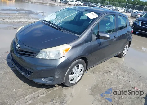 2012 Toyota Yaris Le z USA, uszkodzony, nr VIN JTDKTUD35CD520932